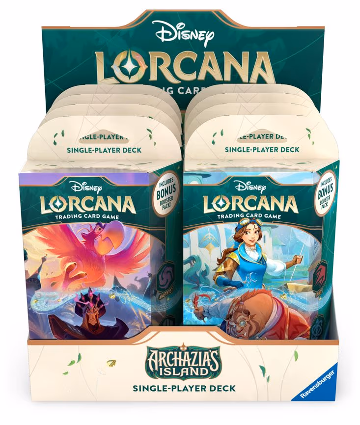 Disney Lorcana: Archazia's Island Starter Deck Display