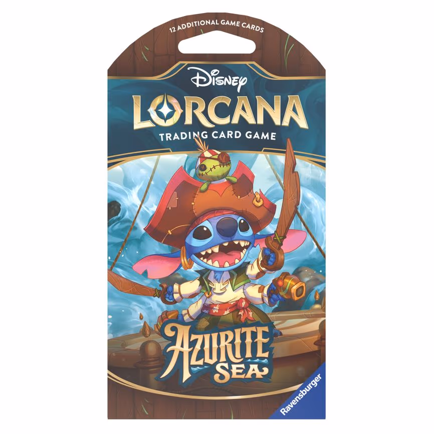 Disney Lorcana: Azurite Sea Sleeved Booster Pack