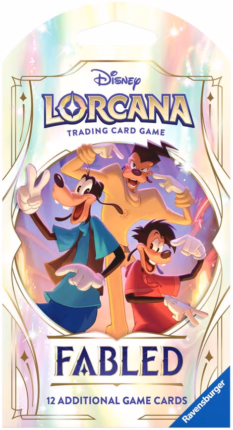 Disney Lorcana: Fabled Sleeved Booster Pack