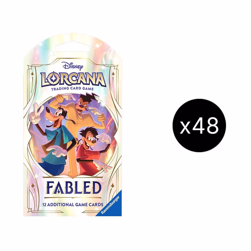 Disney Lorcana: Fabled Sleeved Booster Pack Case