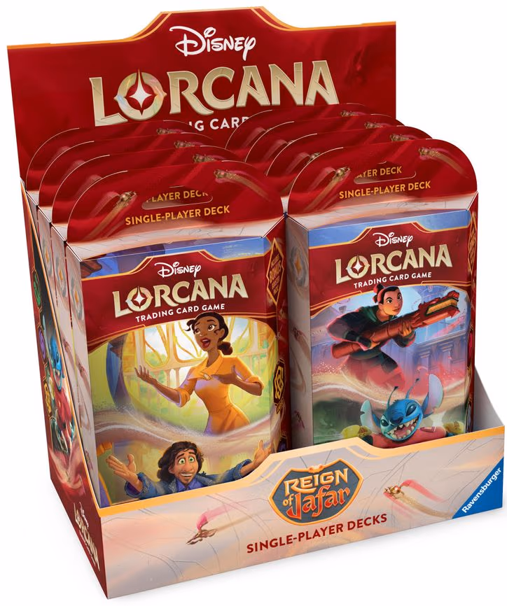 Disney Lorcana: Reign of Jafar Starter Deck Display