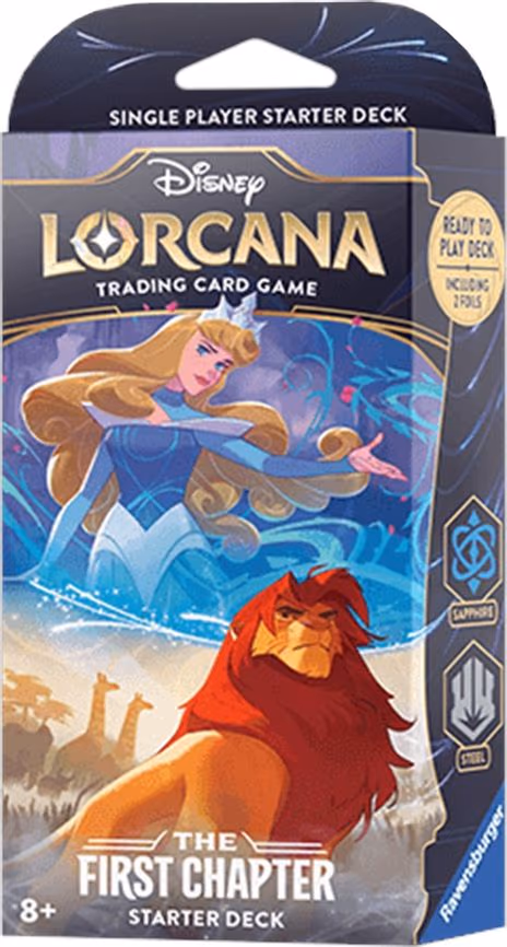 Disney Lorcana: The First Chapter Starter Deck (Sapphire & Steel)