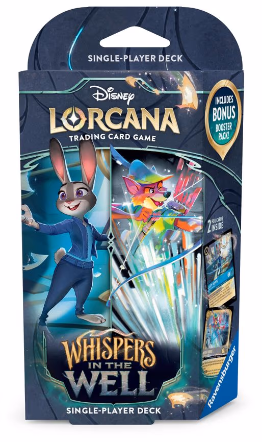 Disney Lorcana: Whispers in the Well Starter Deck (Sapphire & Steel)