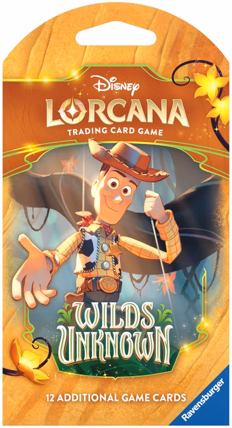 Disney Lorcana: Wilds Unknown Sleeved Booster Pack
