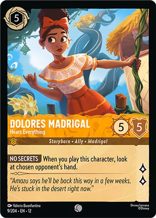 Dolores Madrigal - Hears Everything - Common (9/204)
