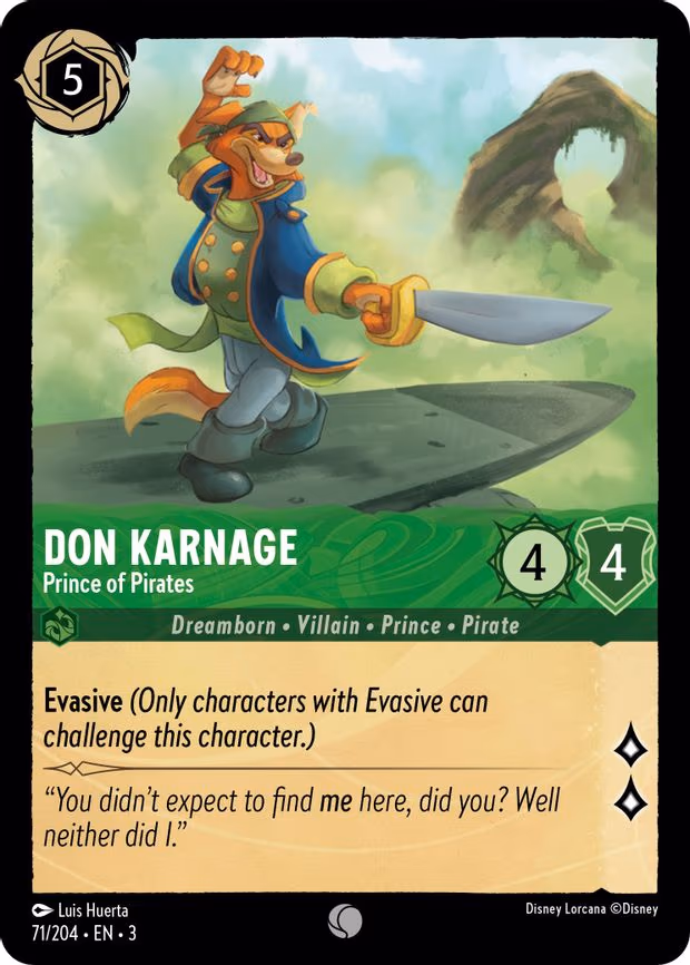 Don Karnage - Prince of Pirates - Common (71/204)