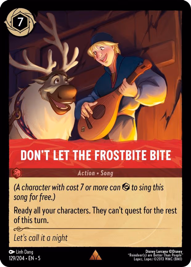 Don't Let the Frostbite Bite - Rare (129/204)