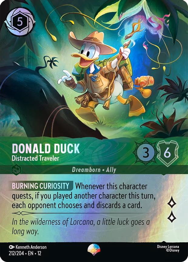 Donald Duck - Distracted Traveler (Epic) - Epic (212/204)