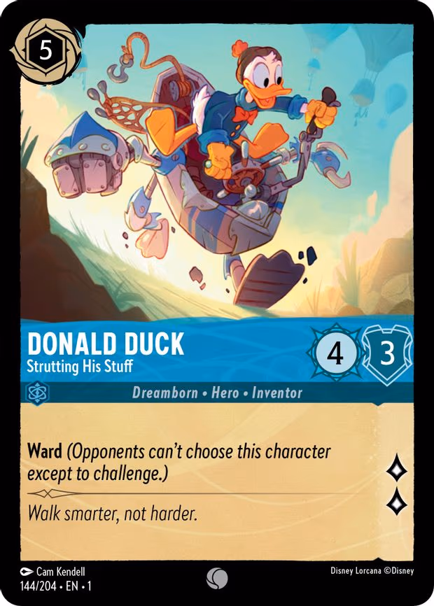 Donald Duck - Strutting His Stuff - Common (144/204)