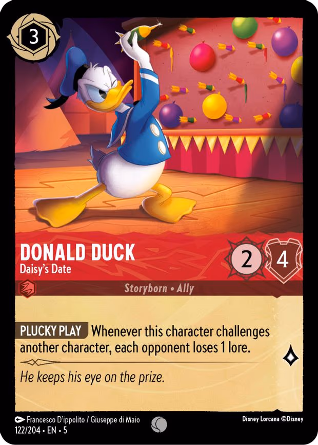 Donald Duck - Daisy's Date - Common (122/204)