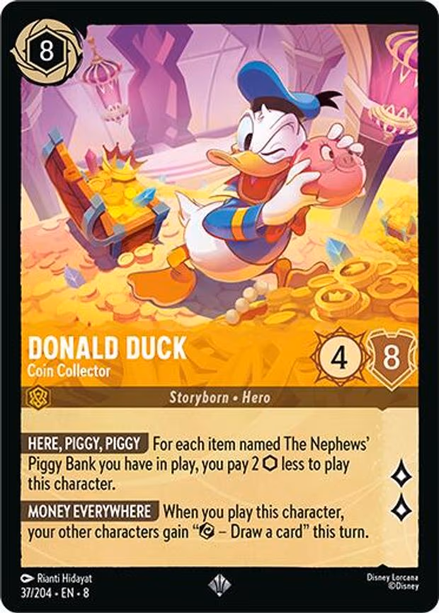Donald Duck - Coin Collector