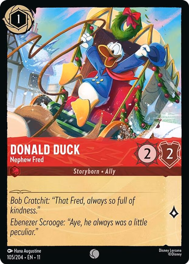 Donald Duck - Nephew Fred - Common (105/204)