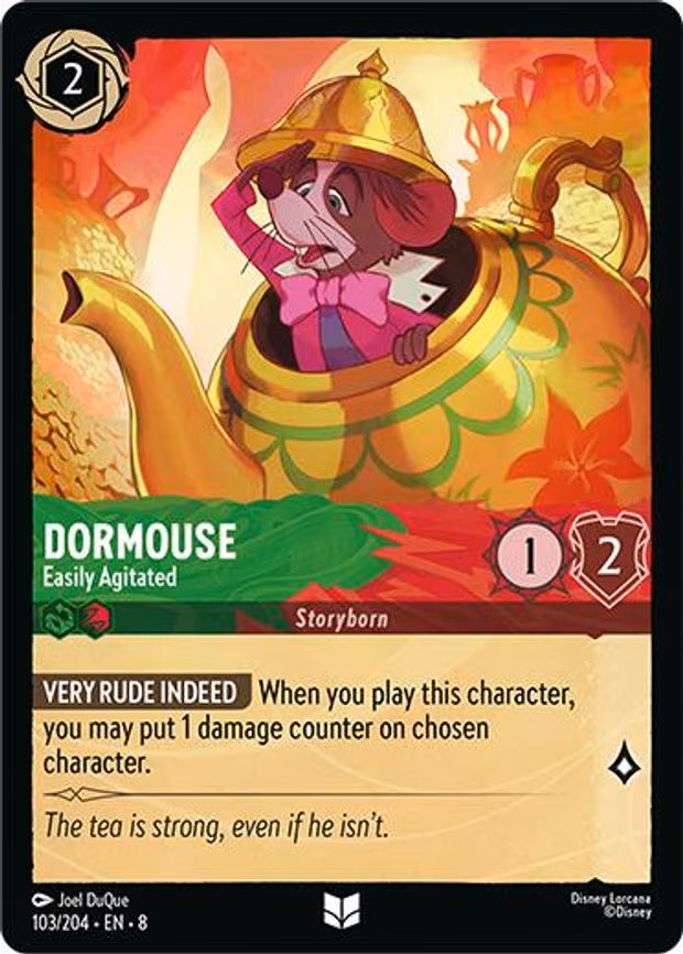 Dormouse - Easily Agitated - Uncommon (103/204)
