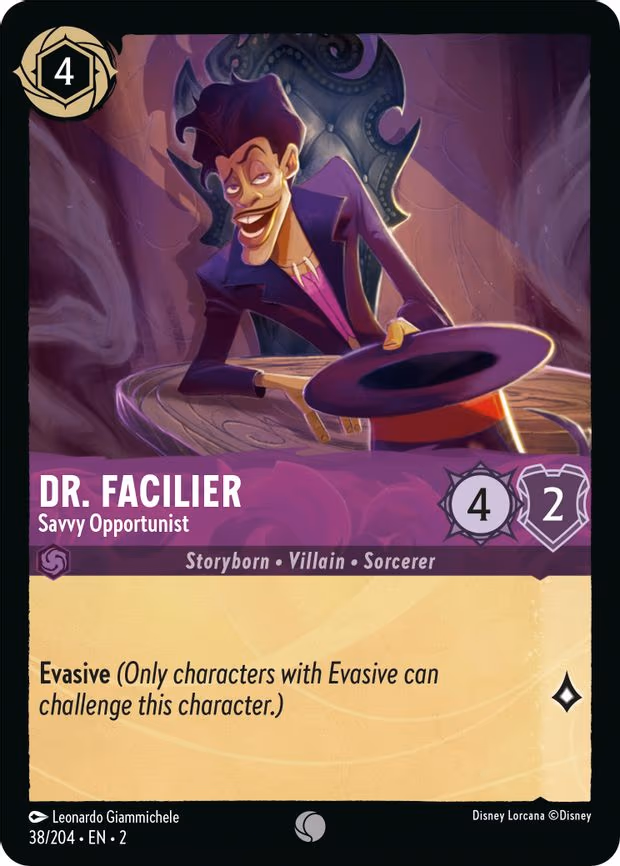 Dr. Facilier - Savvy Opportunist - Common (38/204)