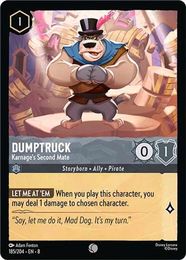 Dumptruck - Karnage's Second Mate - Common (185/204)
