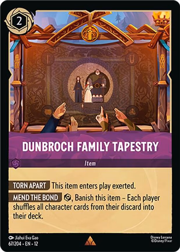 DunBroch Family Tapestry - Rare (67/204)