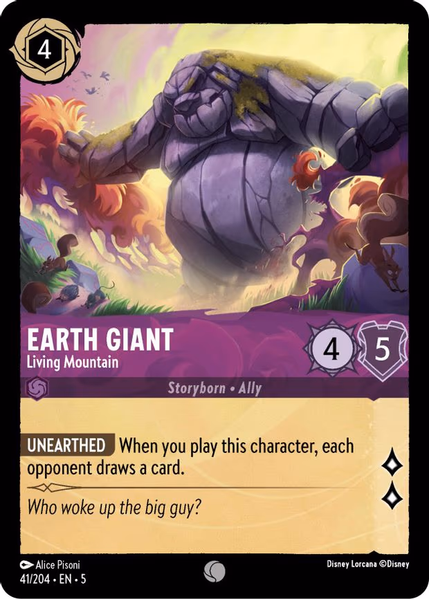 Earth Giant - Living Mountain - Common (41/204)