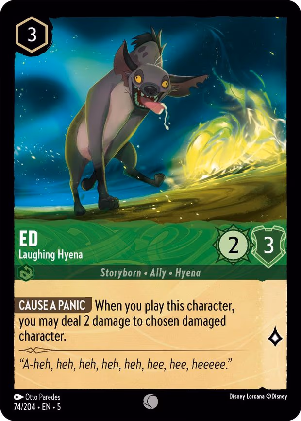 Ed - Laughing Hyena - Common (74/204)