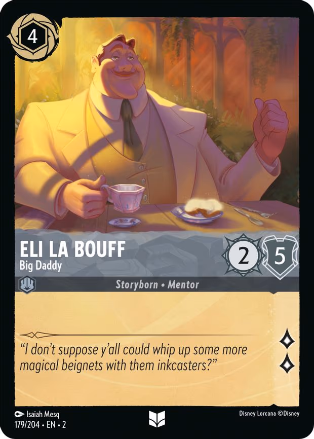 Eli La Bouff - Big Daddy - Uncommon (179/204)