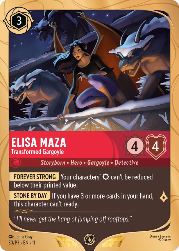 Elisa Maza - Transformed Gargoyle