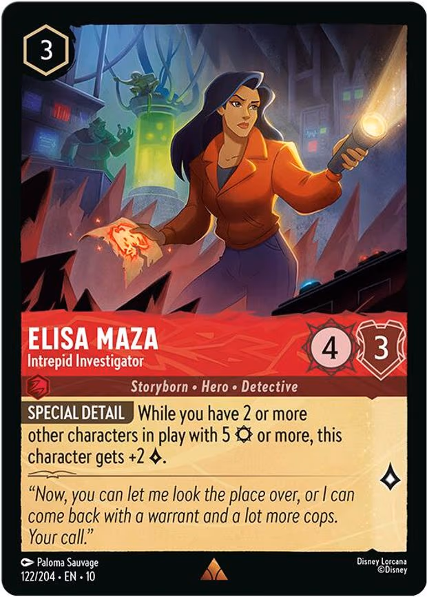 Elisa Maza - Intrepid Investigator - Rare (122/204)