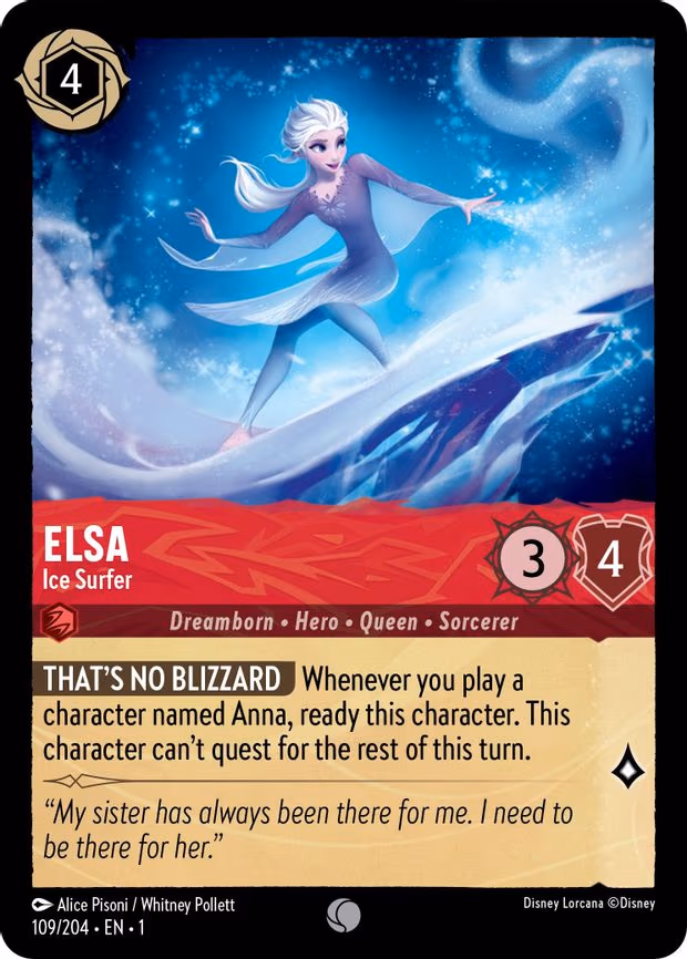 Elsa - Ice Surfer - Common (109/204)