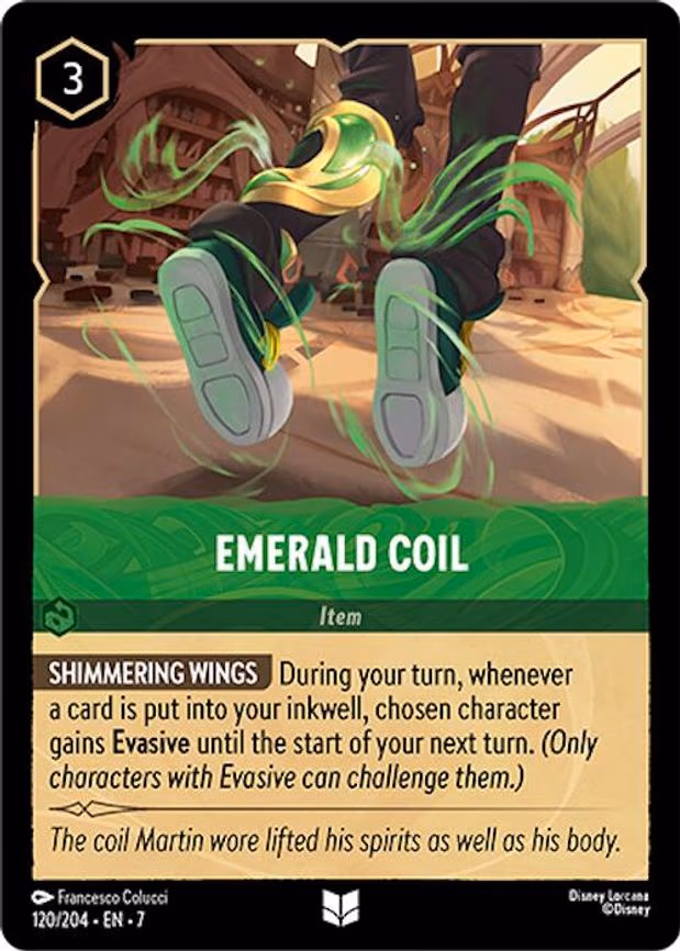 Emerald Coil - Uncommon (120/204)