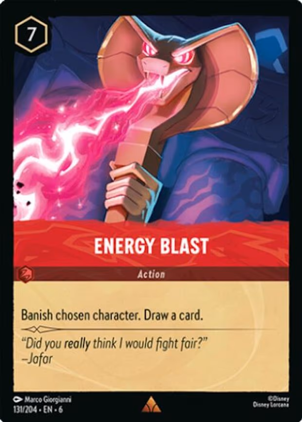 Energy Blast - Rare (131/204)