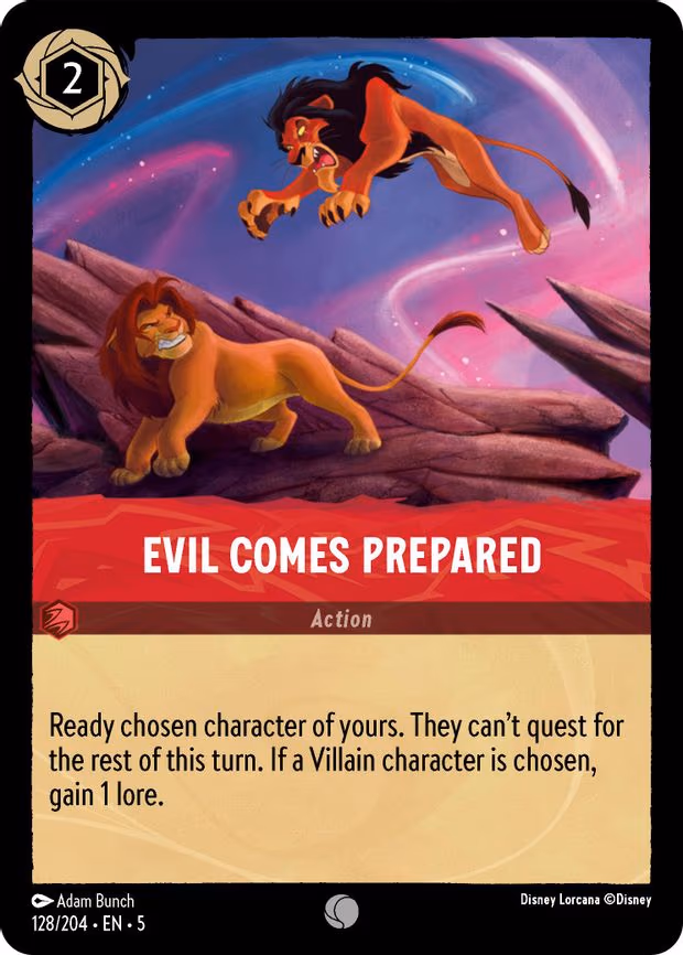 Evil Comes Prepared - Common (128/204)