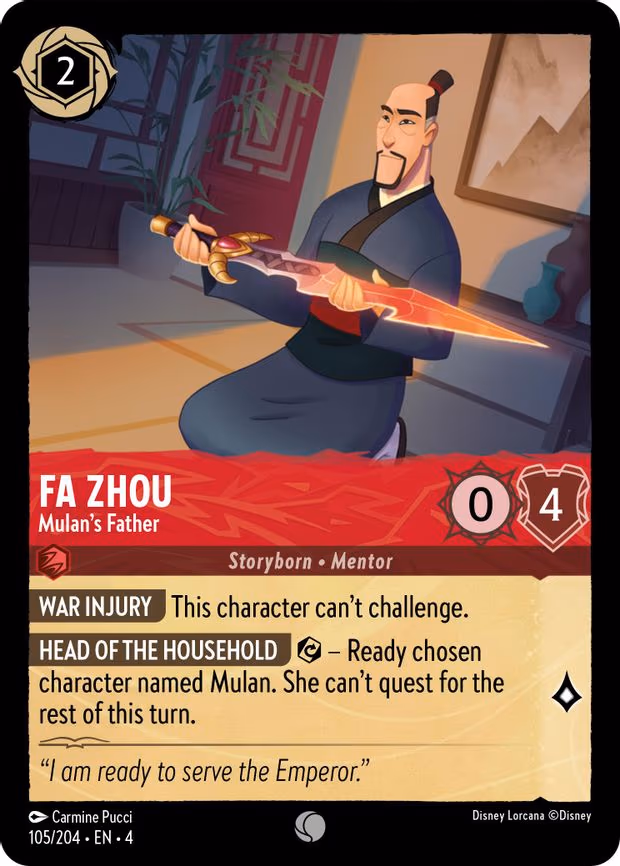 Fa Zhou - Mulan's Father - Common (105/204)