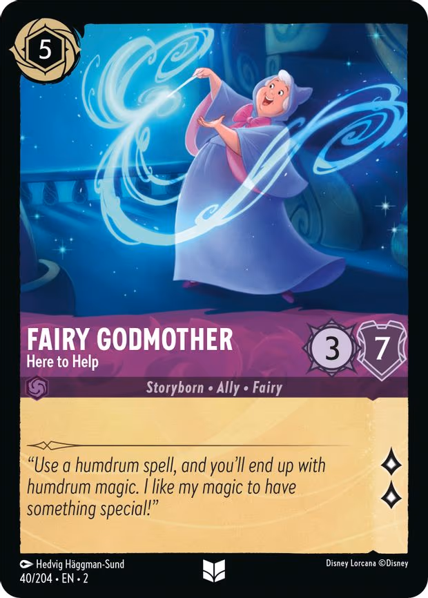 Fairy Godmother - Here to Help - Uncommon (40/204)