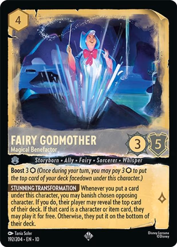 Fairy Godmother - Magical Benefactor - Super Rare (192/204)