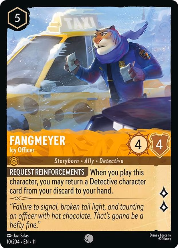 Fangmeyer - Icy Officer - Common (10/204)