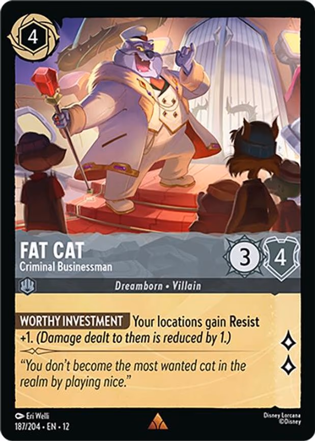 Fat Cat - Criminal Businessman - Rare (187/204)