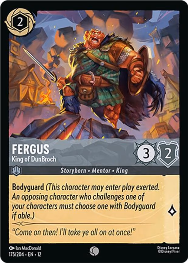 Fergus - King of DunBroch - Common (175/204)