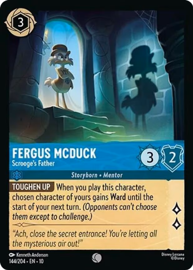 Fergus McDuck - Scrooge's Father - Common (144/204)