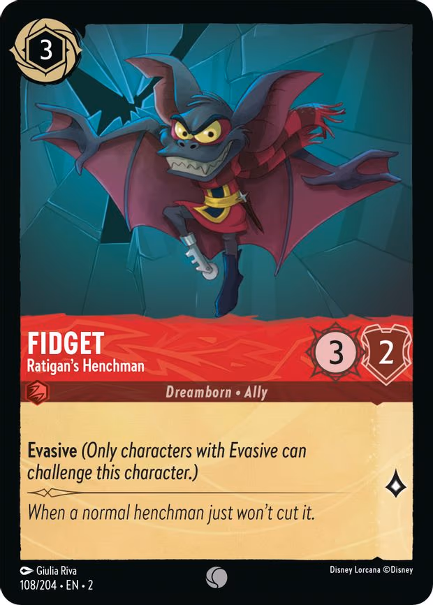Fidget - Ratigan's Henchman - Common (108/204)