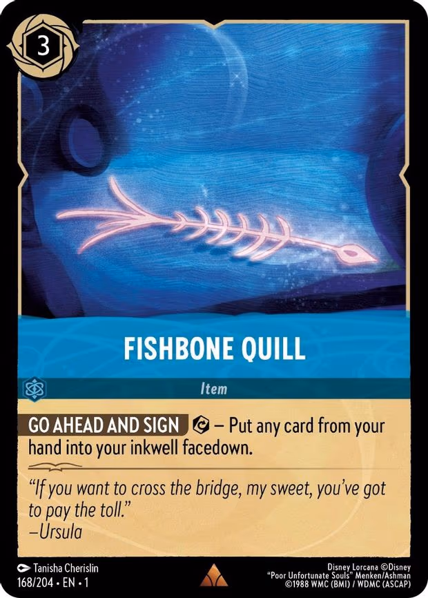 Fishbone Quill - Rare (168/204)