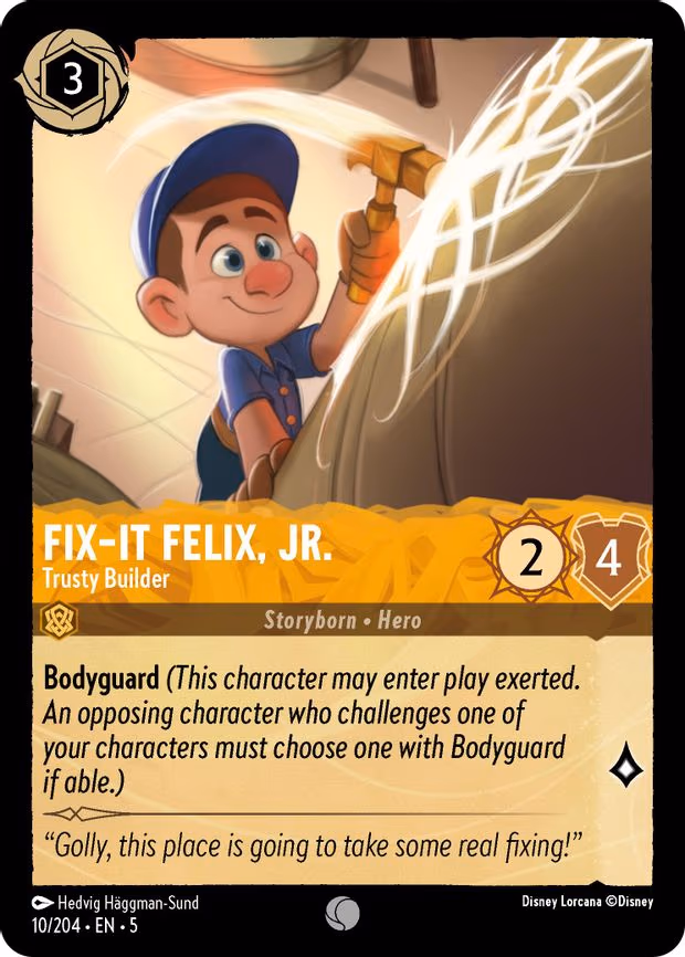 Fix-It Felix, Jr. - Trusty Builder - Common (10/204)