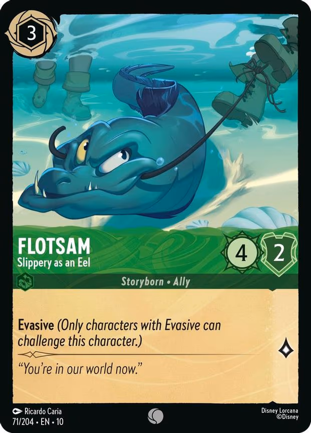 Flotsam - Slippery as an Eel - Common (71/204)