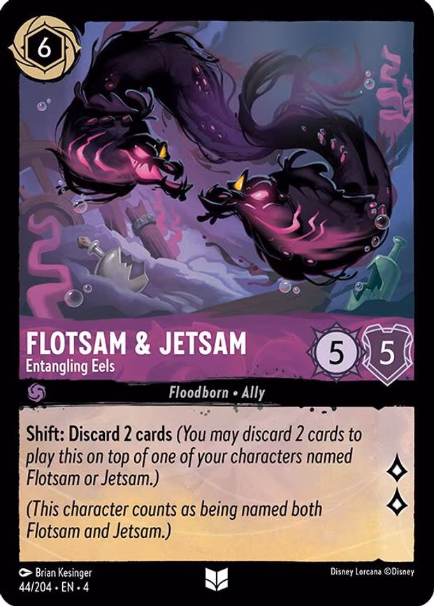 Flotsam & Jetsam - Entangling Eels - Uncommon (44/204)