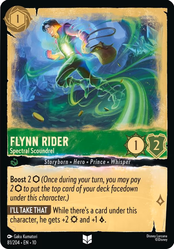 Flynn Rider - Spectral Scoundrel - Uncommon (81/204)