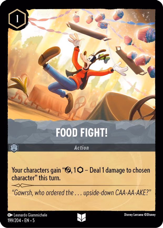 Food Fight! - Uncommon (199/204)