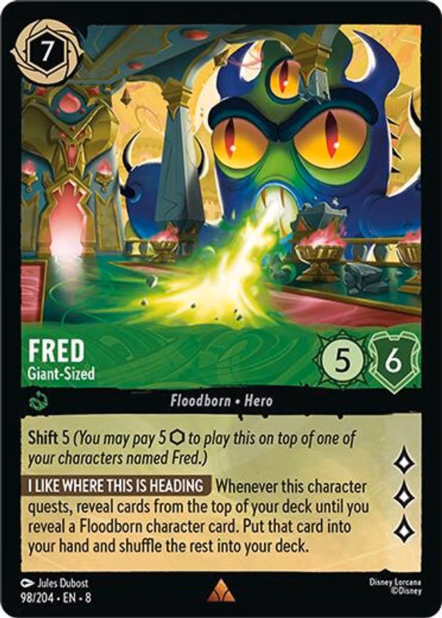 Fred - Giant-Sized - Rare (98/204)