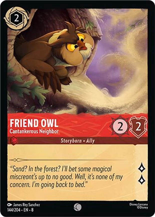 Friend Owl - Cantankerous Neighbor - Common (144/204)