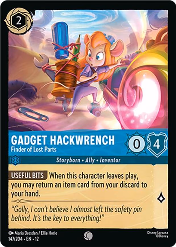 Gadget Hackwrench - Finder of Lost Parts - Common (147/204)