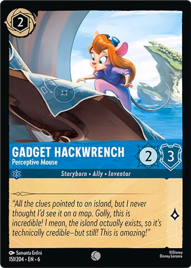 Gadget Hackwrench - Perceptive Mouse - Common (151/204)