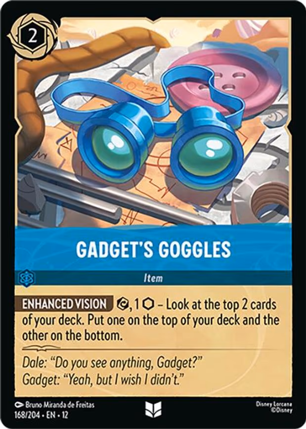 Gadget's Goggles - Uncommon (168/204)