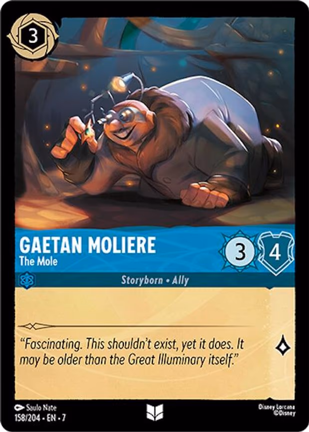 Gaetan Moliere - The Mole - Uncommon (158/204)