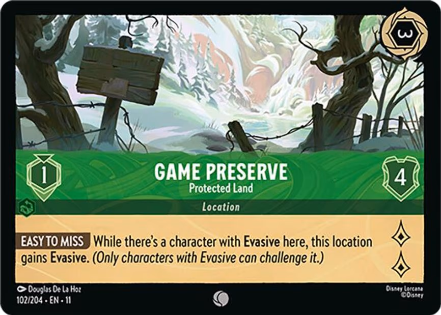 Game Preserve - Protected Land - Common (102/204)